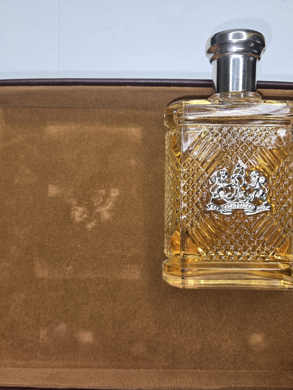 Ralph Lauren Safari For Men Box in Brown and Cream